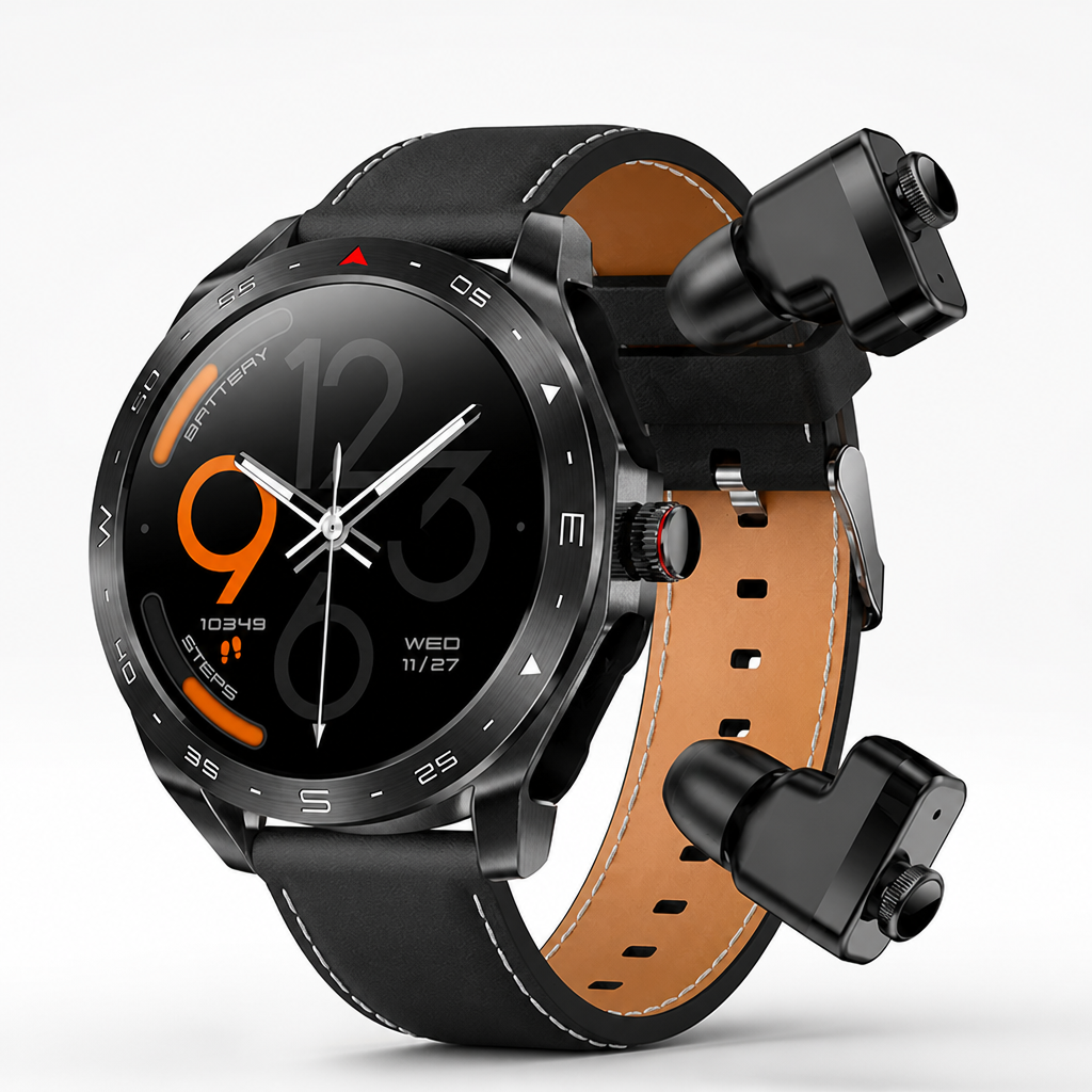VeloSync™ — Seamlessly Power Your Day with Music, Calls, and Fitness in One Wristwear