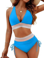 SilqueAura™ High Waisted Sculpting Bikini Set — Unleash Jaw-Dropping Curves and Confidence All Day Long