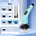 ScrubSwift™ 9-in-1 Electric Cleaning Brush — Effortless Power That Makes Every Surface Shine Instantly