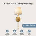 LumiVibe™ Wireless Wall Lamp Sconce — Transform Your Space Into a Cozy, Luxe Retreat Instantly