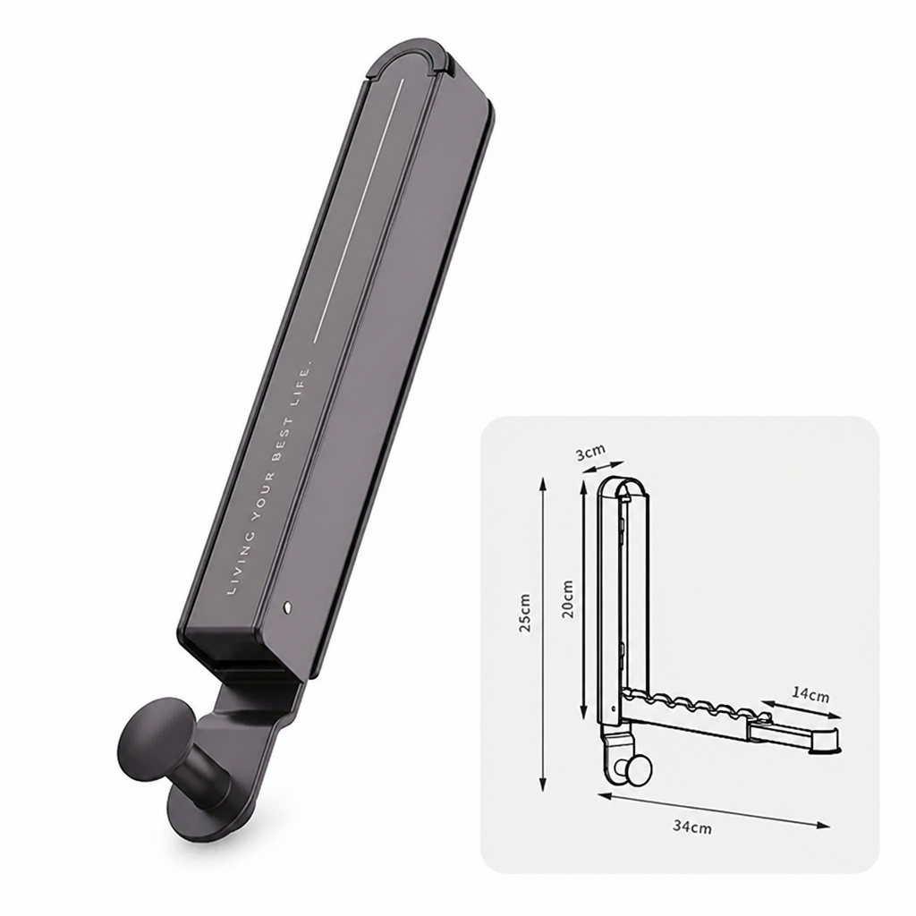 FlexiHold™ Foldable Hooks Hanger — Instantly Declutter Any Space and Feel Total Freedom