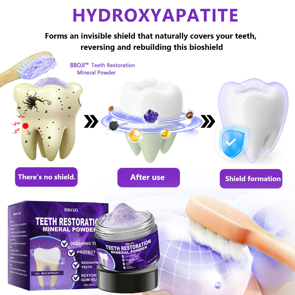 LuxSmile™ Teeth Renewal Mineral Powder — Transform Your Smile with Radiant, Pain-Free Confidence Every Day