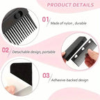 GlideMaster™ Flat Iron Comb Attachment — Effortlessly Smooth, Damage-Free Hair That Shines with Confidence