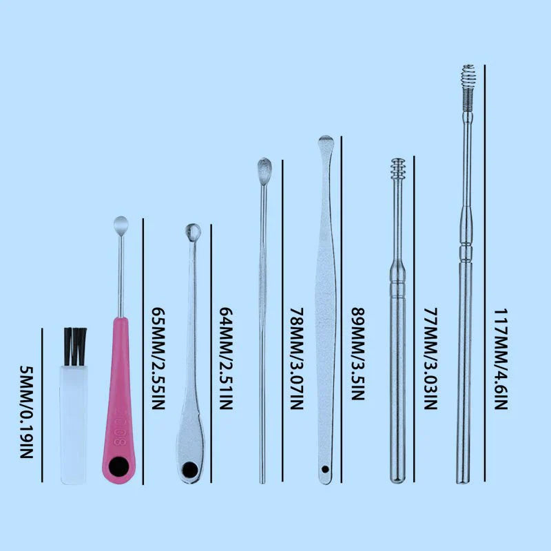 PureSonic™ Precision Ear Care Kit — Feel Instantly Refreshed with Effortless, Pain-Free Clean Ears