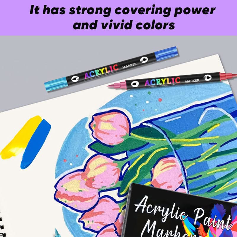 VivaVista™ Acrylic Paint Pens — Ignite Your Creativity with Fierce, Fade-Proof Color Everywhere
