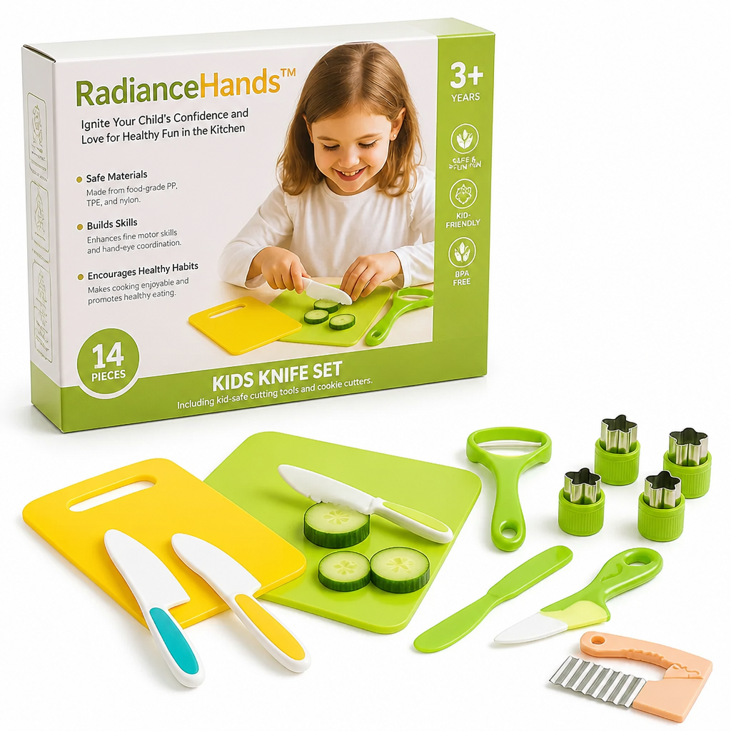 RadianceHands™ — Ignite Your Child’s Confidence and Love for Healthy Fun in the Kitchen