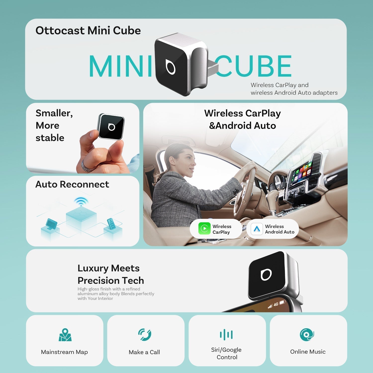 GlideLink™ Wireless Adapter — Break Free from Cords and Drive with Effortless Control