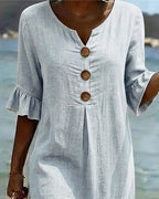 LunaLuxe™ Denim Dress — Slip Into All-Day Confidence and Featherlight Freedom