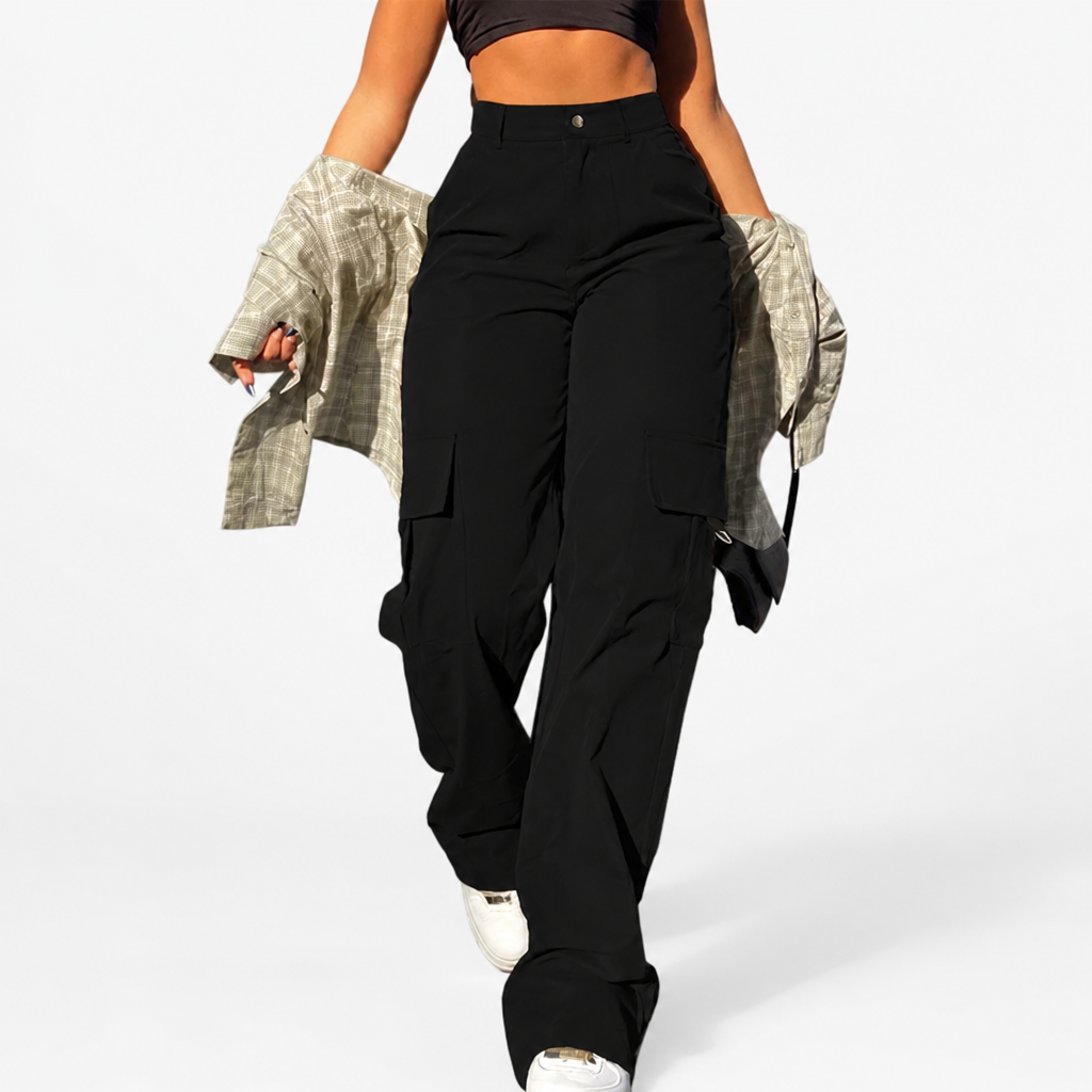 VostraLuxe™ Slimming Cargo Pants — Command Attention with Every Confident Step