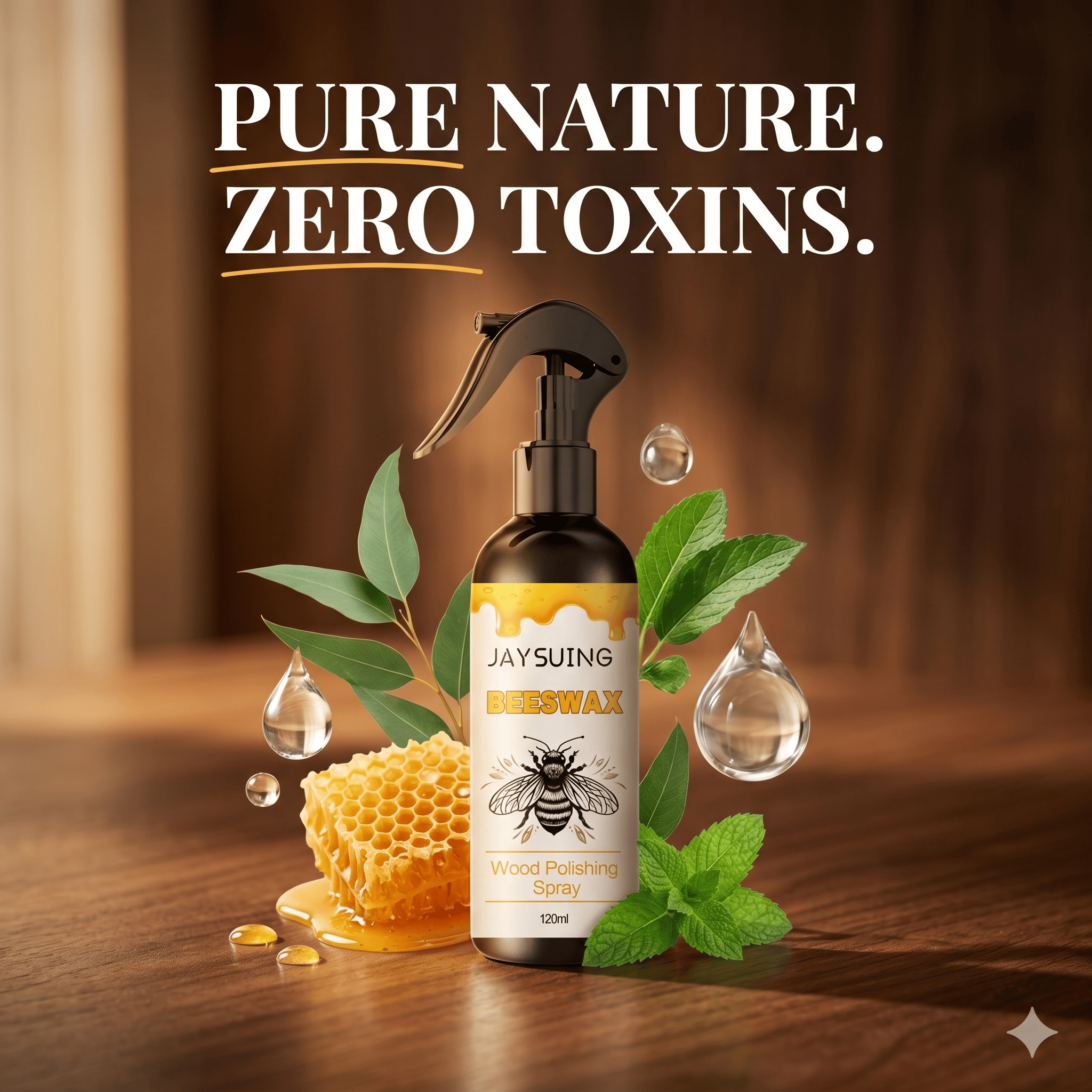 Luxerra™ Wood Glow Spray — Instantly Revive and Protect Your Wood’s Natural Beauty Without Effort