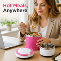 SizzleCaddy™ — Relish Warm, Fresh Meals Wherever Life Leads You