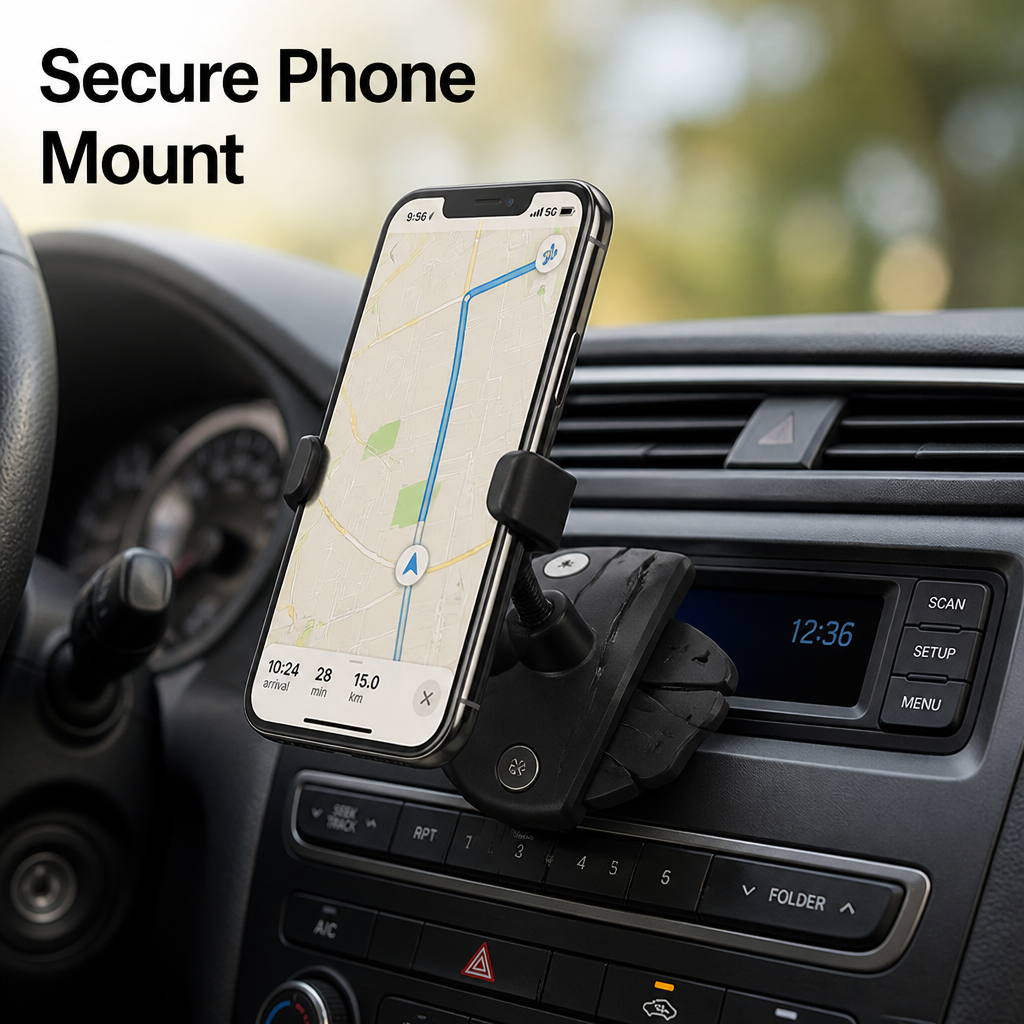 CruiseClasp™ — Drive with Unshakable Confidence and Effortless Phone Control