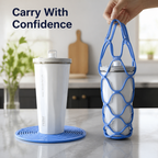 VinoGuard™ — Effortlessly Protect and Carry Every Bottle with Style and Strength