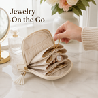 LumeoNest™ Mini Jewellery Vault — Cherish Every Sparkle with Effortless Elegance and Perfect Order