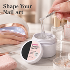 GlowSculpt™ Solid Builder Gel — Sculpt Salon-Worthy Nails with Less Mess and More Control