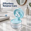 ClearGlide™ — Effortless Retainer Care That Keeps You Fresh, Clean, and Ready to Go