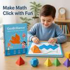 GeoBrilliance™ — Watch Your Child Transform Geometry Fear into Confident Mastery