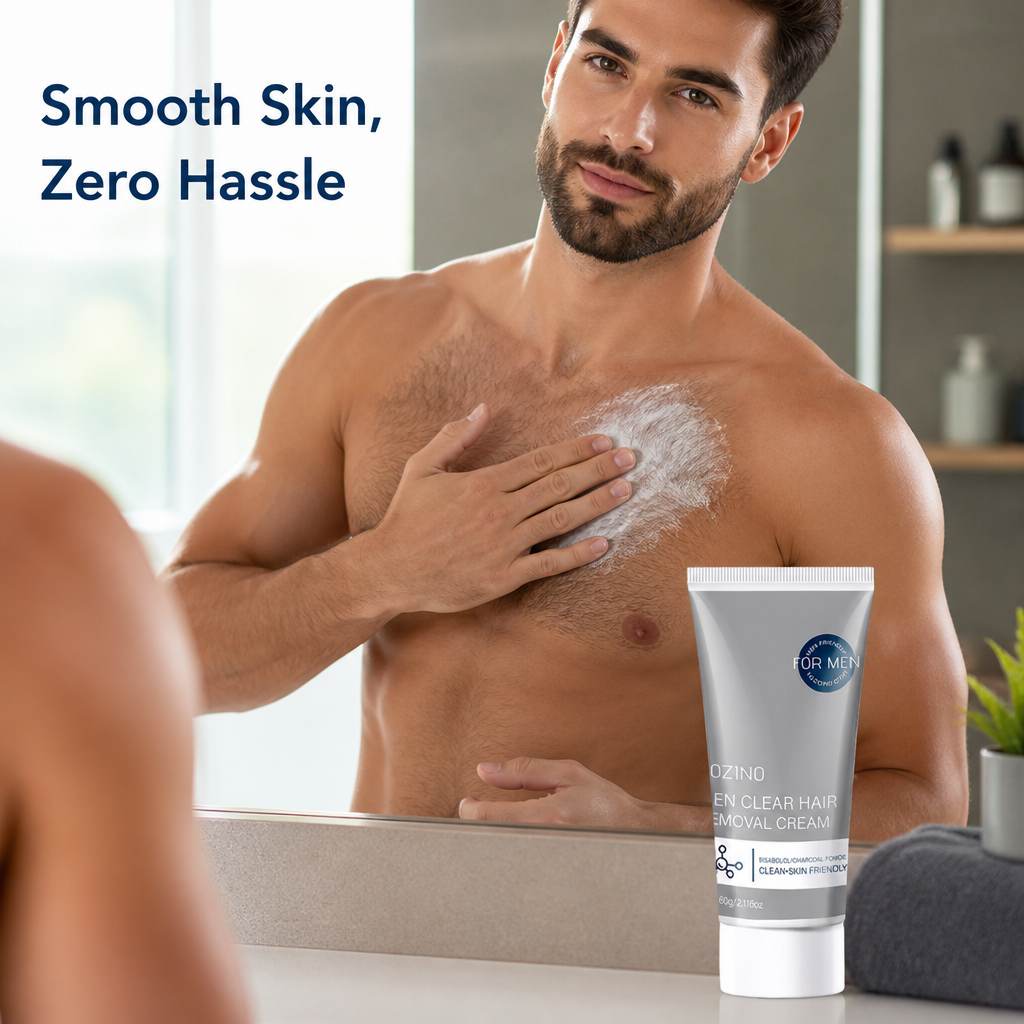 VeloDerm™ Hair Removal Cream — Zap Thick Hair Instantly for Baby-Soft, Irritation-Free Skin