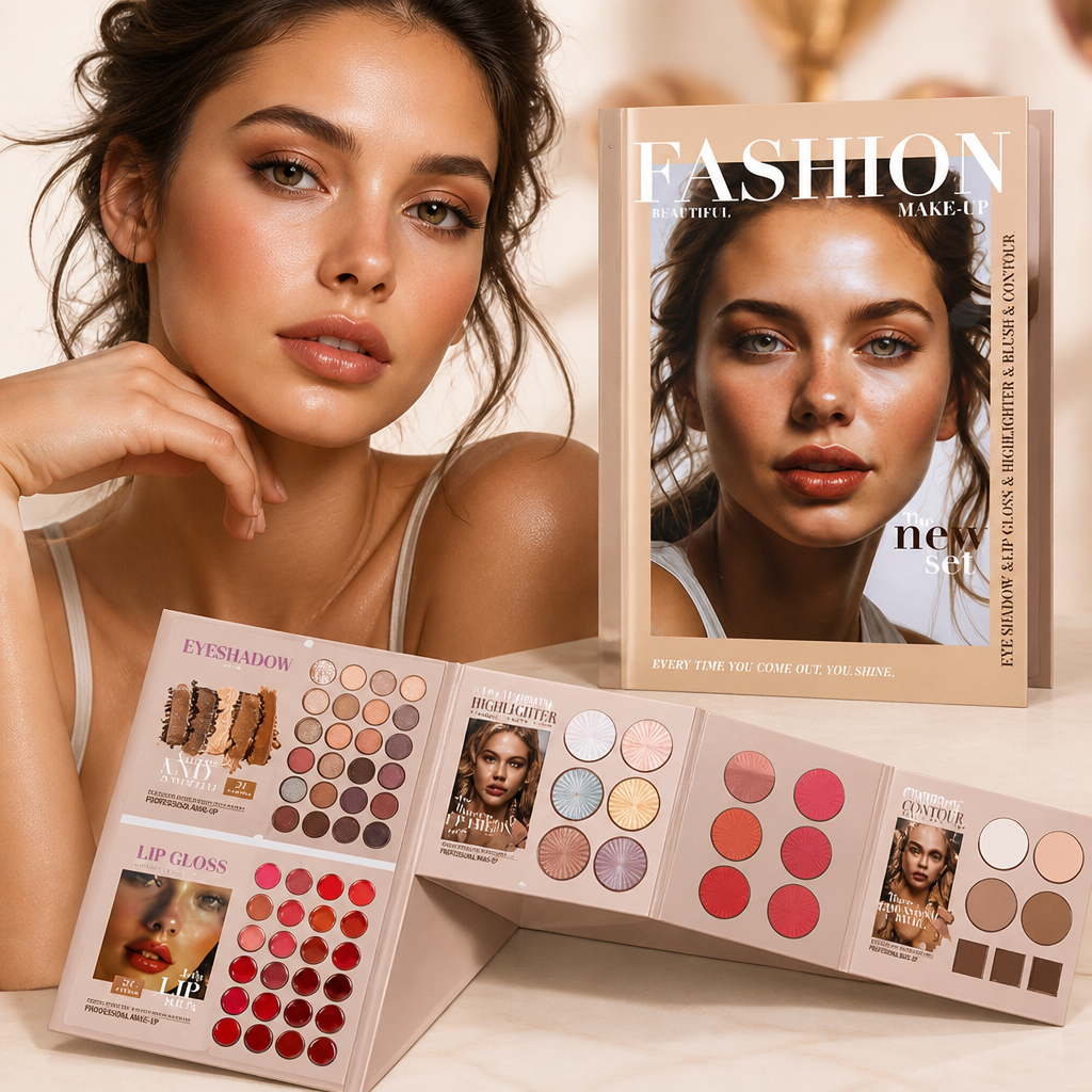 LunaVera™ 5-Layer Masterpiece Palette — Unleash Your Radiance and Command Every Moment