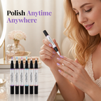 LumaLuxe™ 6-Piece Gel Nail Pen Set — Effortless Glamour That Commands Every Room