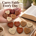 FaithFlicker™ Pocket Hearts Set — Tiny Tokens That Ignite Courage, Calm, and Hope Every Day (12pcs)