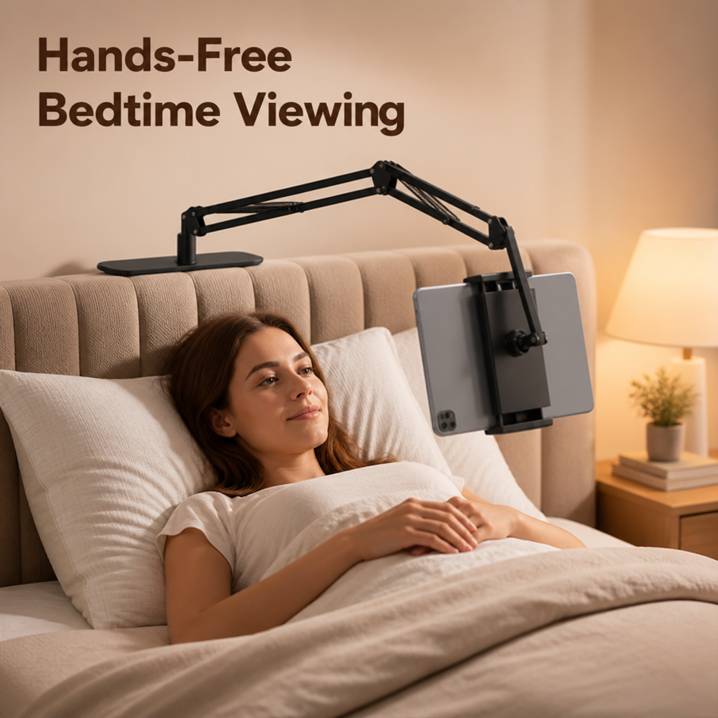 GlideNest™ — Finally Enjoy Effortless, Pain-Free Binge-Watching in Bed