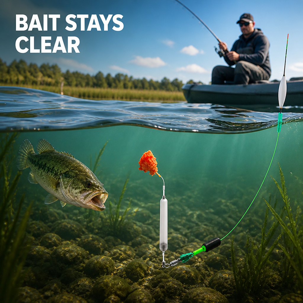 FloatLift™ — Keep Your Bait Clear of Weeds and Ready for the Bite