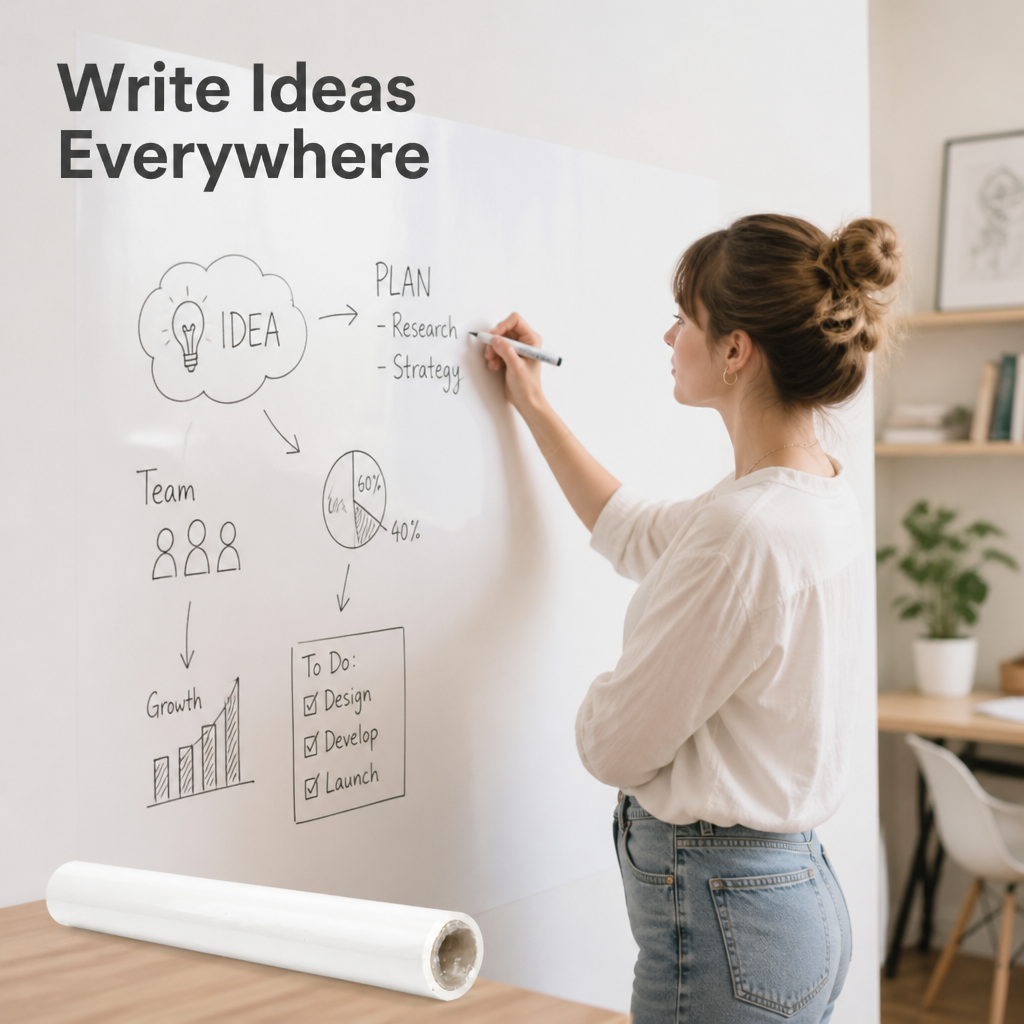 ClearMora™ Wall Canvas — Turn Blank Surfaces Into Instant Creativity Zones