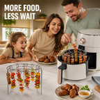 AirGlide Pro™ — Double Your Air Fryer Power for Crispy, Juicy Perfection Every Time