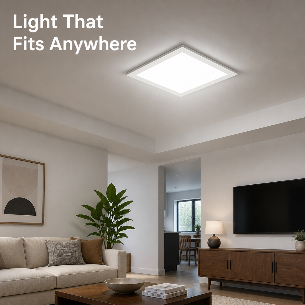 LumiSure™ LED Panels — Light That Transforms Your Space into Warmth, Focus, and Energy Savings (3 pack)