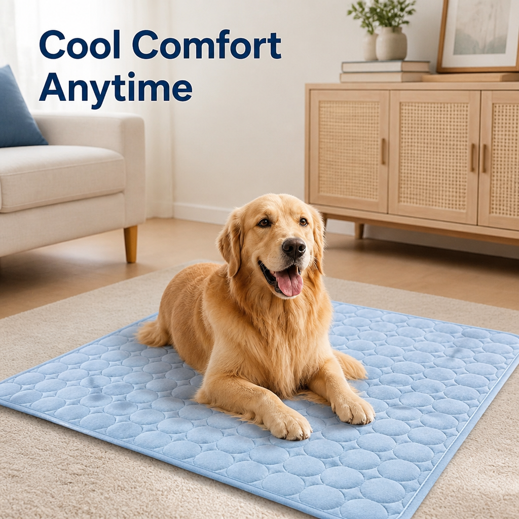 ChillPaw™ — Instant Cool Comfort That Keeps Your Pet Happy, Cool, and Refreshed Anywhere