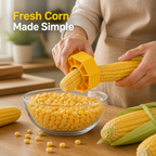 KernEase™ — Cut Kernels Clean and Easy for Mess-Free, Perfect Corn Every Time