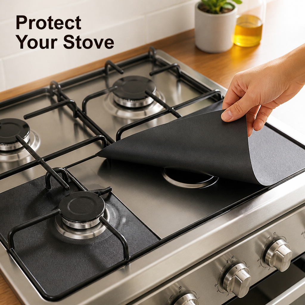 FlameGuardPro™ — Keep Your Stove Pristine and Stress-Free, Every Single Meal