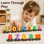 LuminaCar™ Number Express — Watch Your Toddler Light Up with Confidence and Joyful Learning