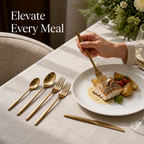 LumaCraft™ — Elevate Every Meal with Timeless Luxury and Effortless Confidence (20 pieces)