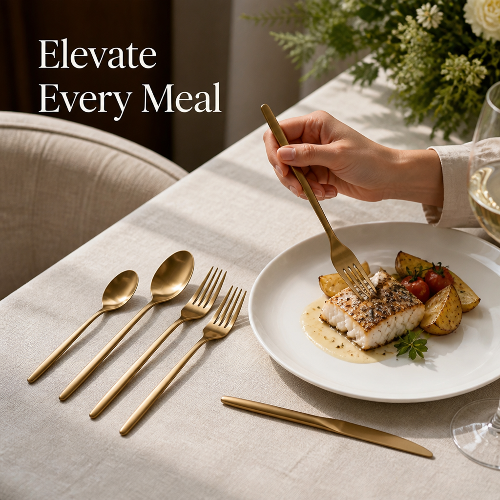 LumaCraft™ — Elevate Every Meal with Timeless Luxury and Effortless Confidence (20 pieces)