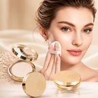 LuminaVeil™ Matte Powder Compact — Flaunt Naturally Smooth, Shine-Free Confidence All Day
