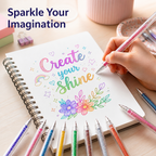 Prismara™ Glitter Gel Pens — Unleash Stunning, Smudge-Proof Sparkle That Ignites Your Imagination
