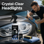 RadianceShield™ Headlight Restoration Kit — Instantly Restore Crystal-Clear Glow and Drive Safer Tonight