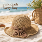 SolaraNest™ — Handcrafted Elegance That Keeps You Cool, Stylish, and Sun-Safe All Day