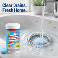 ClariFlow™ Effervescent Tablets — Effortless Fizzing Power That Clears Clogs and Refreshes Your Home Instantly