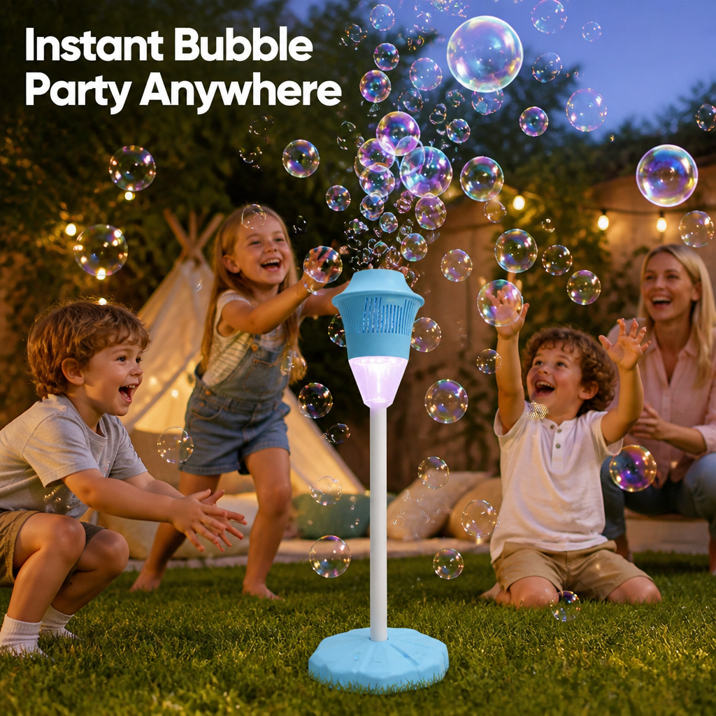 BubblisWave™ — Turn Every Space into an Instant Celebration of Light, Music & Endless Fun