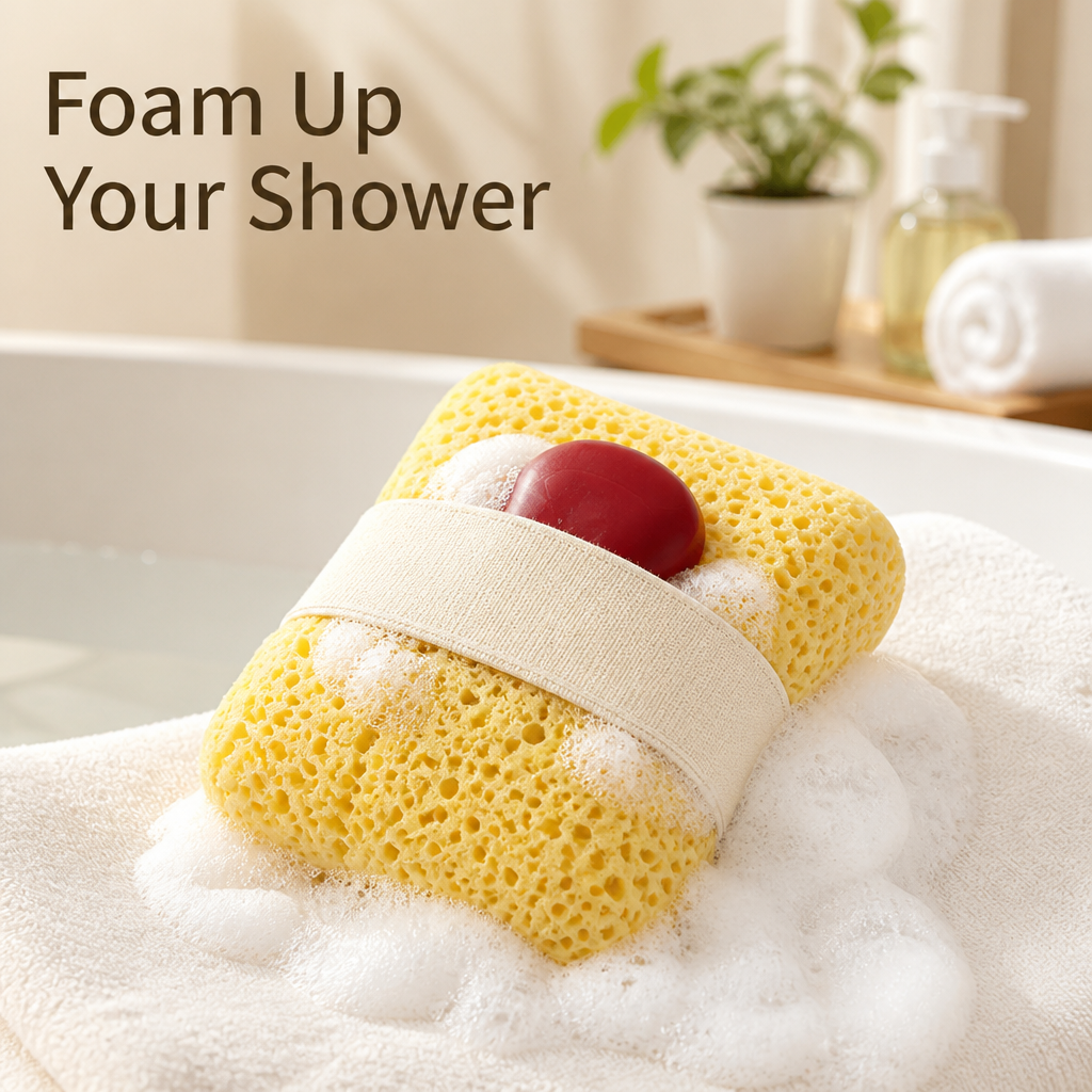 VeloraMist™ Soft Bath Sponge Set — Transform Every Shower into a Silky, Glowing Skin Ritual