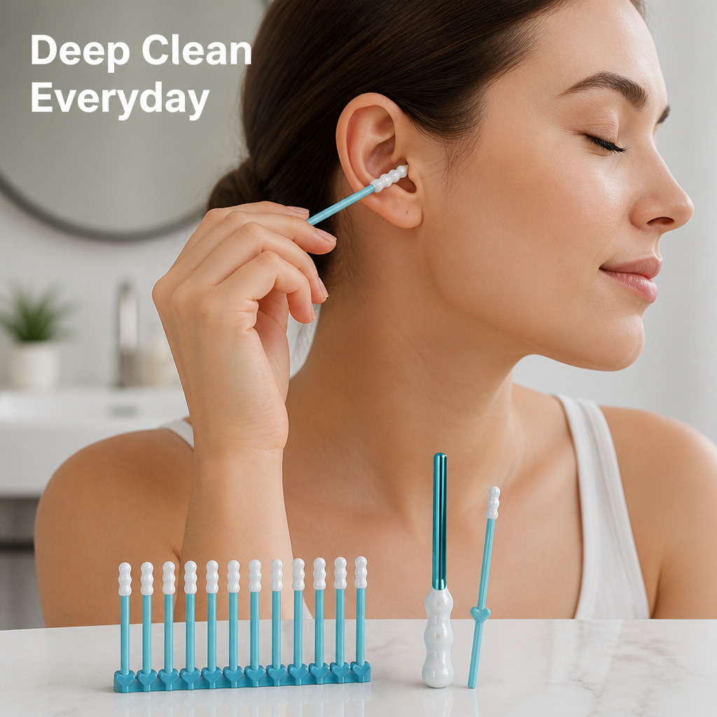AudiaClear™ — Feel the Freedom of Pain-Free, Deep-Clean Ears Instantly