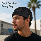 BreezeFlex™ Breathable Mesh Brimless Cap — Feel Instantly Cooler, Lighter, and Ready to Own Every Moment