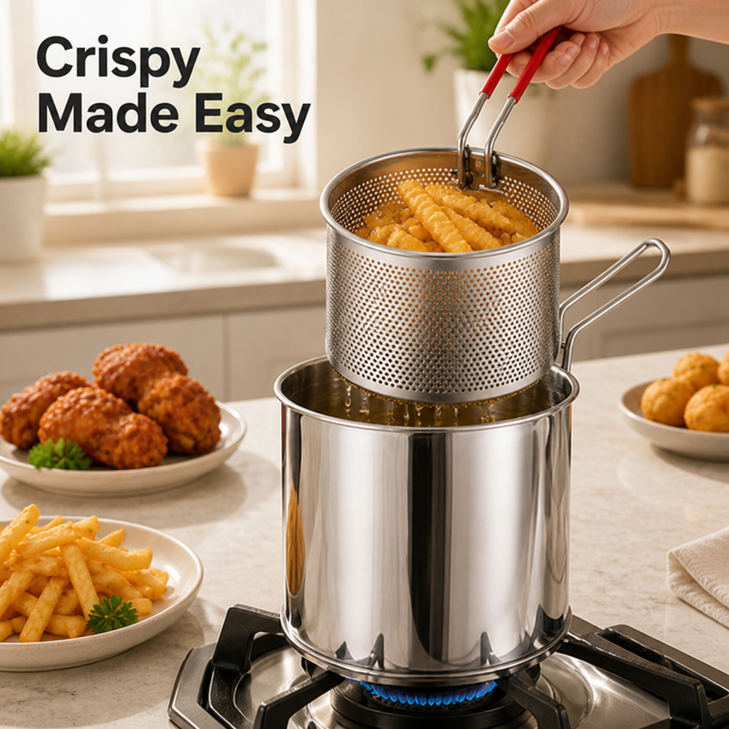 UltraCrisp™ Compact Fryer — Bite Into Crispy, Guilt-Free Flavor Every Time