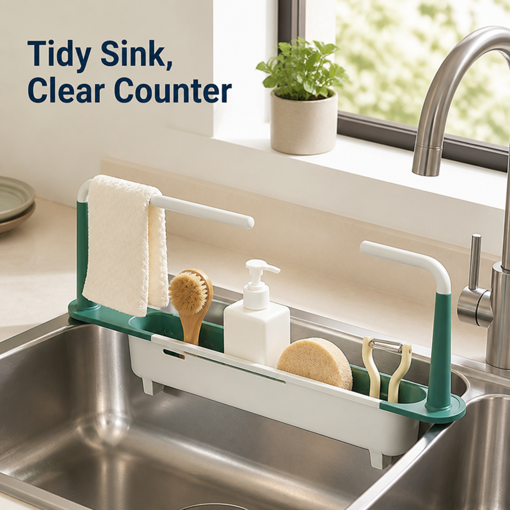 TidyFlow™ — Reclaim your counter for a cleaner, calmer kitchen