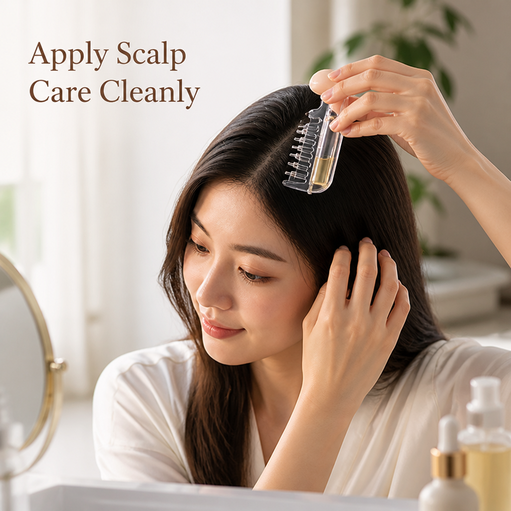 RootGlide™ — Apply Scalp Care Right Where You Want It, Without the Mess