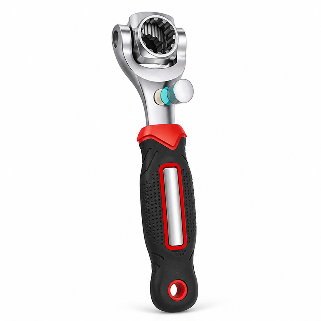 FluxHold™ 52-in-1 MultiSocket Wrench — Conquer Every Bolt Effortlessly Without the Hassle