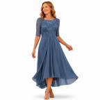 SilkAura™ Embroidered Cocktail Dress™ — Command Every Room with Effortless Elegance and Confidence